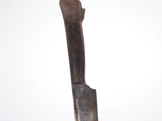 Vente aux enchères Poignard ottoman « Yatagan »  Poignée à plaquettes de corne, à deux ri