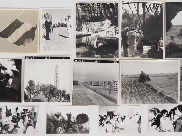 Lot de photographies historiques : - Portrait d'un préfet de l'Etat Fr