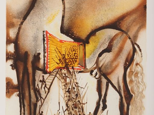 [DALI]. DECAUX (Alain) – ZITRONE (Léon). LES CHEVAUX DE DALI. Préface 