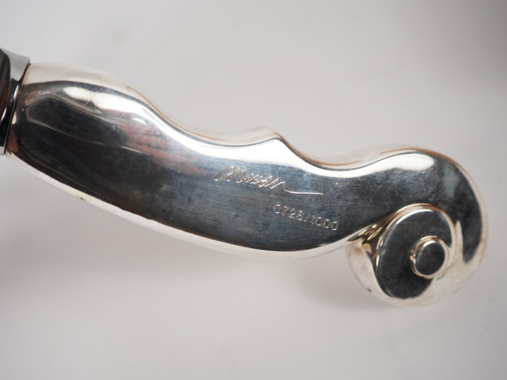 Arman pour Guy DEGRENNE.  Coffret de 3 pièces à servir "Musique de tab