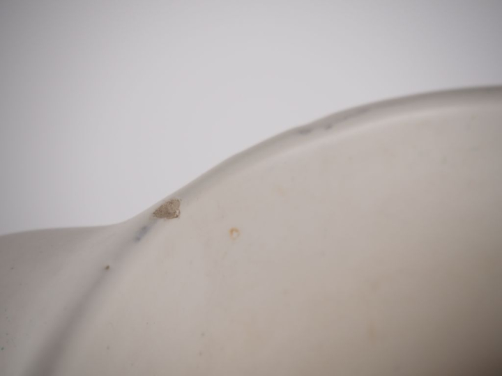 CAPRON à Vallauris.  Grand pichet en céramique à décor de poissons et 