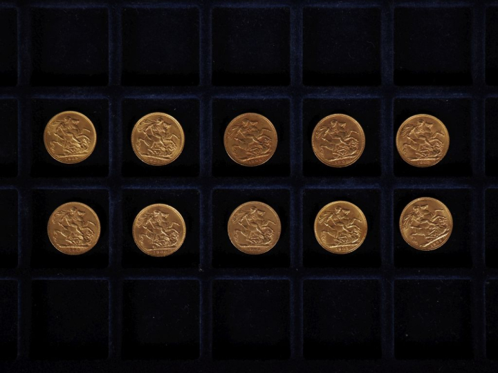 Dix souverains or, 1903, 1903, 1901, 1902, 1900, 1903, 1904, 1904, 190