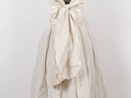 DOLCE   GABANNA Robe bustier blanche en polyamide et nylon.  Le bustie