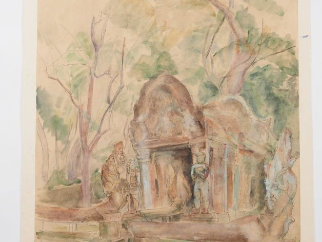 Louis Robert BATE (1898-1948, grand prix de l'Indochine en 1938). "Ent