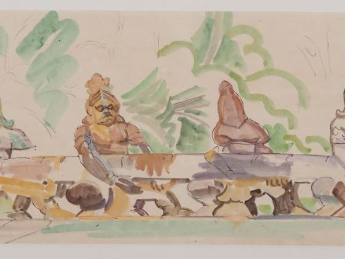 Louis Robert BATE (1898-1948, grand prix de l'Indochine en 1938). "Div