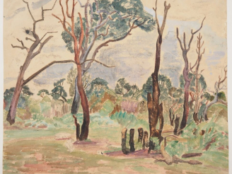 Vente aux enchères Louis Robert BATE (1898-1948, grand prix de l'Indochine en 1938). "Rou