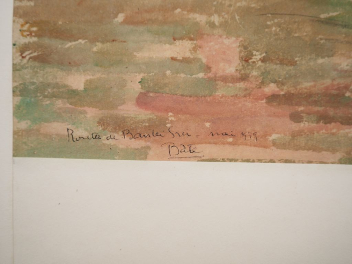 Louis Robert BATE (1898-1948, grand prix de l'Indochine en 1938). "Rou