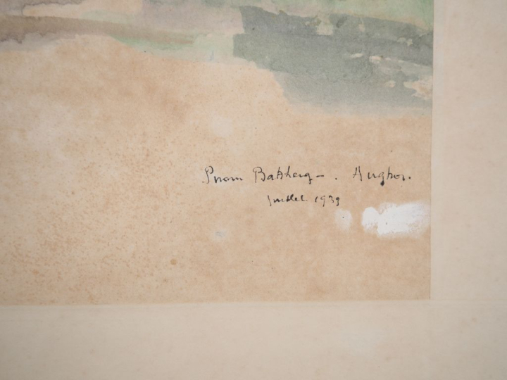 Louis Robert BATE (1898-1948, grand prix de l'Indochine en 1938). "Vue