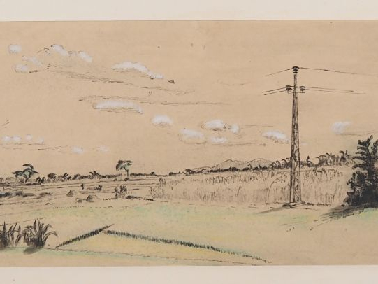 Louis Robert BATE (1898-1948, grand prix de l'Indochine en 1938). "Pay