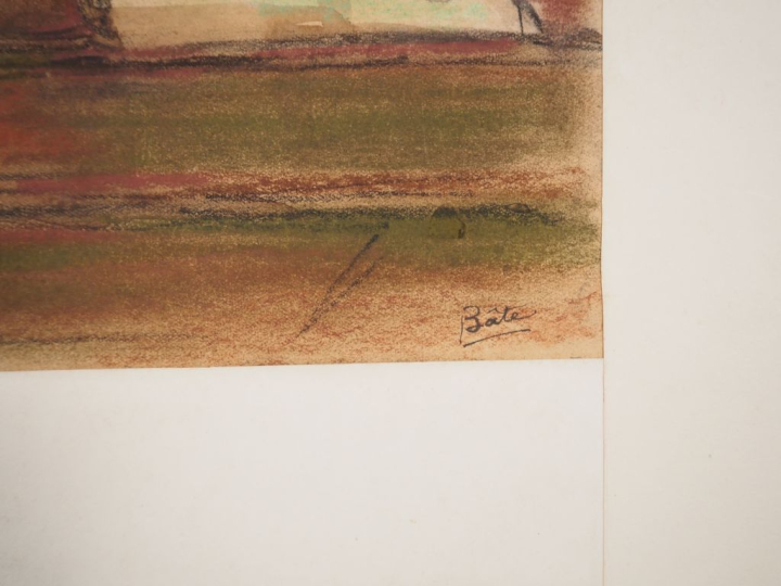 Louis Robert BATE (1898-1948, grand prix de l'Indochine en 1938). "Arc