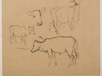 Vente aux enchères Louis Robert BATE (1898-1948, grand prix de l'Indochine en 1938). "Etu