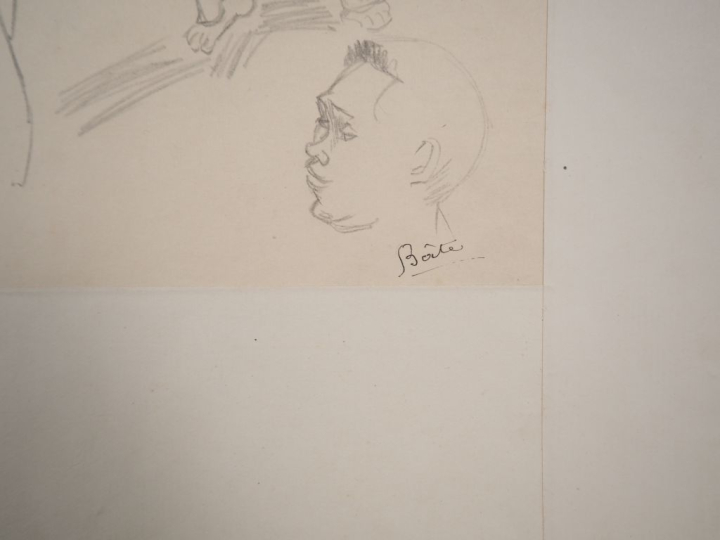 Louis Robert BATE (1898-1948, grand prix de l'Indochine en 1938). "Etu