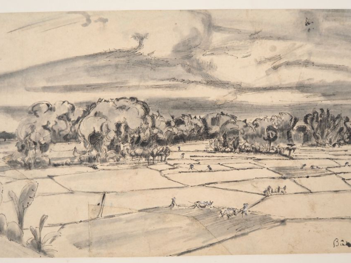 Louis Robert BATE (1898-1948, grand prix de l'Indochine en 1938). "Pay