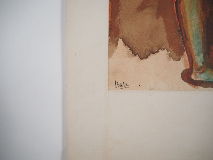 Louis Robert BATE (1898-1948, grand prix de l'Indochine en 1938). "Fem