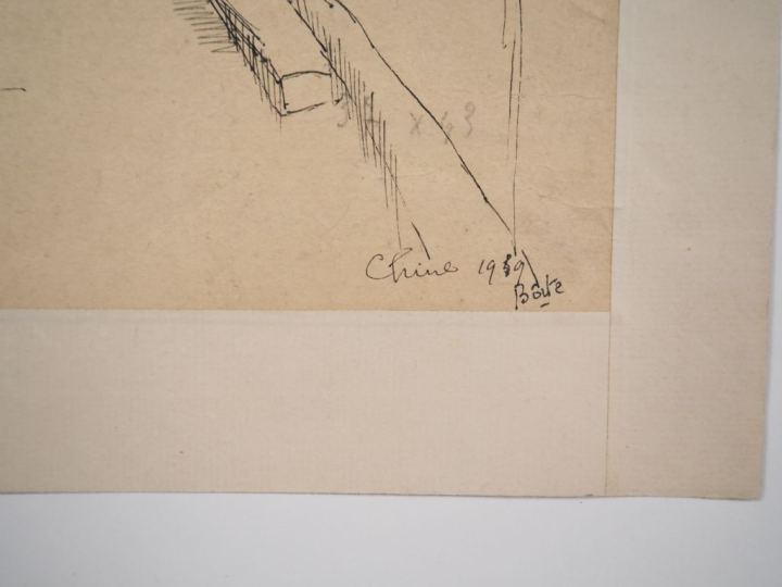 Louis Robert BATE (1898-1948, grand prix de l'Indochine en 1938). "Por