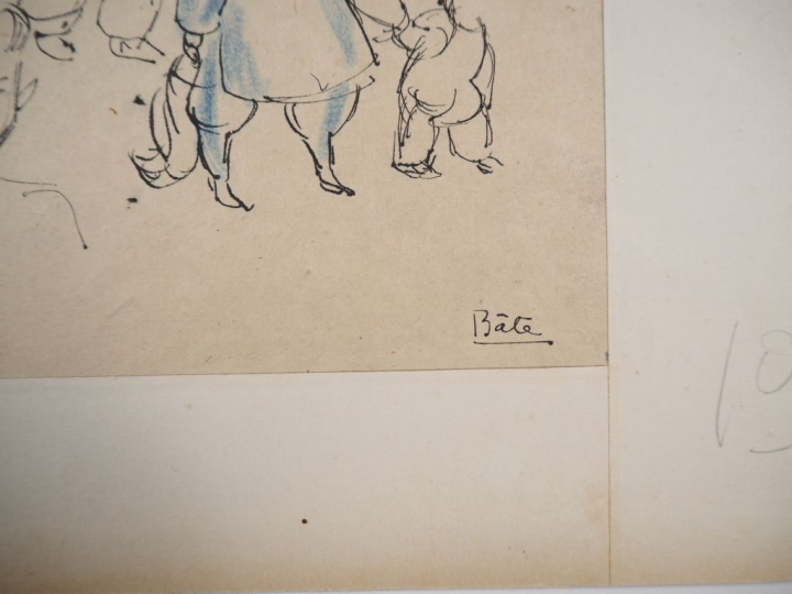 Louis Robert BATE (1898-1948, grand prix de l'Indochine en 1938). "Etu