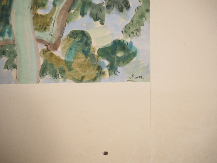 Louis Robert BATE (1898-1948, grand prix de l'Indochine en 1938). "Pla