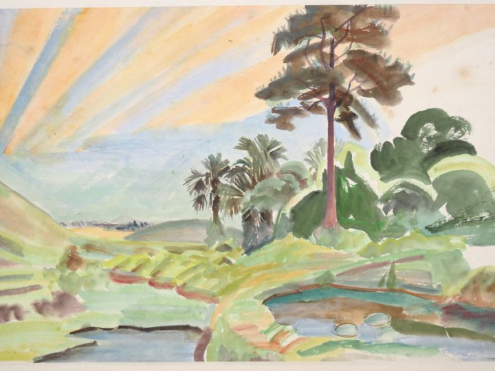 Louis Robert BATE (1898-1948, grand prix de l'Indochine en 1938). "Pay