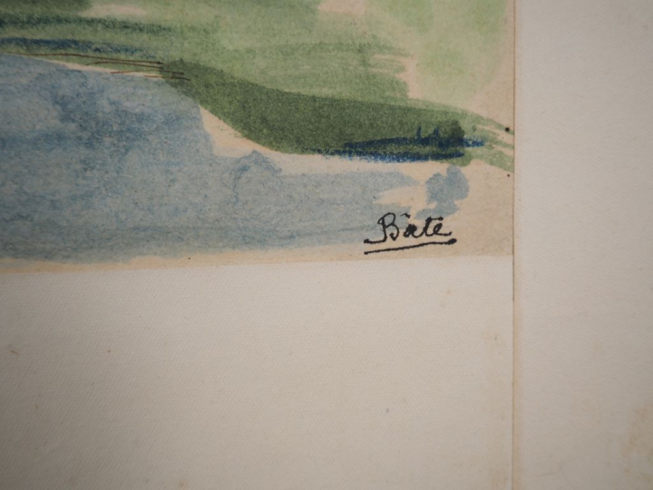 Louis Robert BATE (1898-1948, grand prix de l'Indochine en 1938). "Riv