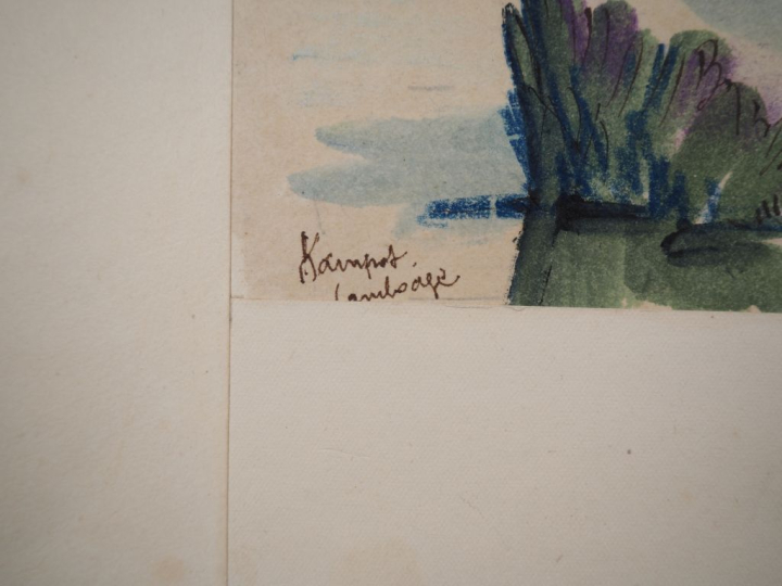 Louis Robert BATE (1898-1948, grand prix de l'Indochine en 1938). "Riv