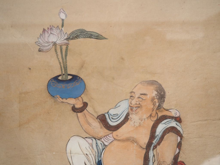 Vietnam et Chine, XXe siècle, Deux encres et couleurs sur papier, dont