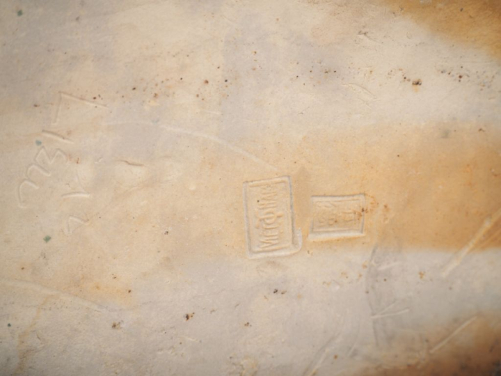 Vietnam, école de Bien Hoa, vers 1930, Paire de chevaux en céramique é