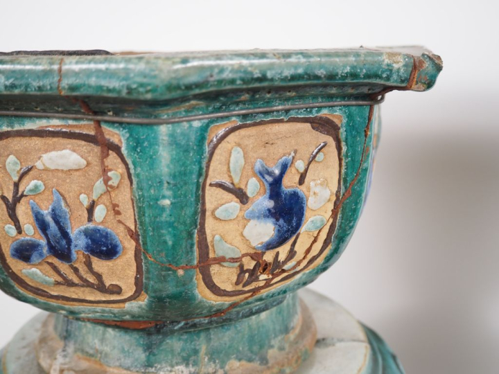 Chine du Sud, Vietnam, fin XIXe début XXe siècle,  Deux sellettes en c