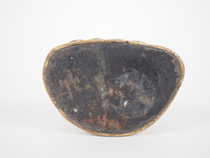 Tibet, fin XIXe – début XXe siècle Statuette en bronze doré, représent