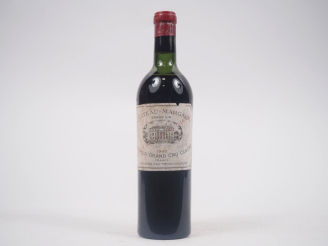 Vente aux enchères 1 BOUTEILLE CHÂTEAU MARGAUX 1er GCC MARGAUX - 1945 - HEP-MEP/EA 