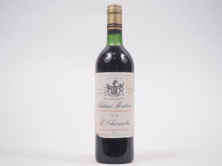 1 BOUTEILLE CHÂTEAU MONTROSE GCC ST ESTÈPHE - 1974 - BG