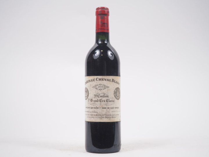 1 BOUTEILLE CHÂTEAU CHEVAL BLANC 1er GCC ST ÉMILION - 1979 - ES 