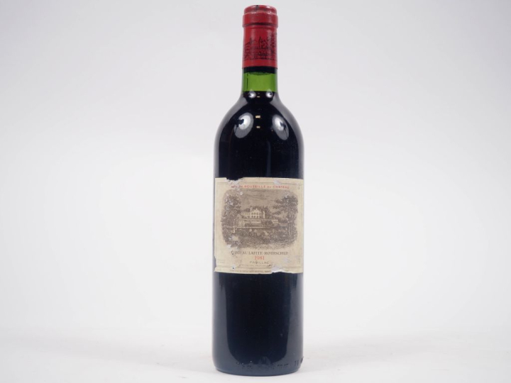 1 BOUTEILLE CHÂTEAU LAFITE ROTHSCHILD 1er GCC PAUILLAC - 1981 - EA 