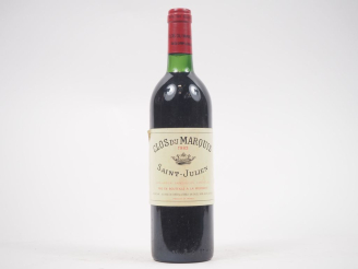 Vente aux enchères 1 BOUTEILLE CLOS DU MARQUIS ST JULIEN - 1983 - BG
