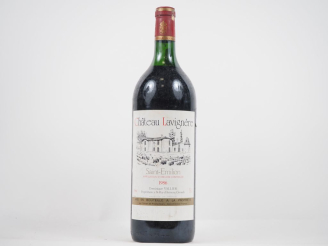 Vente aux enchères 1 MAGNUM CHÂTEAU LAVIGNÈRE ST ÉMILION - 1986