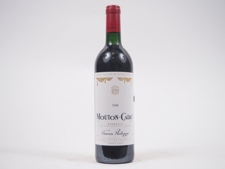 1 BOUTEILLE MOUTON CADET BARON PHILIPPE PAUILLAC - 1998 - BG 