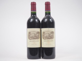 Vente aux enchères 2 BOUTEILLES CARRUADES DE LAFITE PAUILLAC - 1998 - ELA 