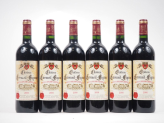 Vente aux enchères 6 BOUTEILLES CHÂTEAU CORMEIL FIGEAC GC ST ÉMILION - 2000 