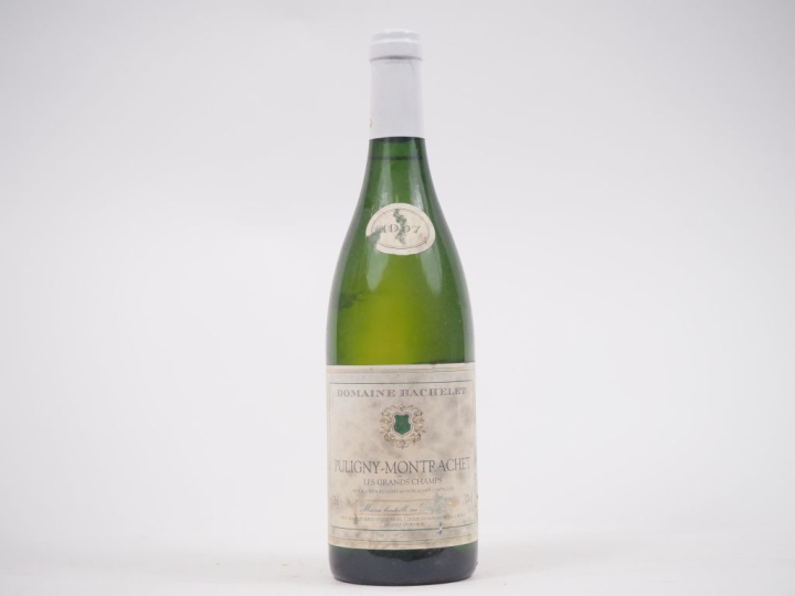 1 BOUTEILLE PULIGNY MONTRACHET "LES GRANDS CHAMPS" DOMAINE BACHELET - 