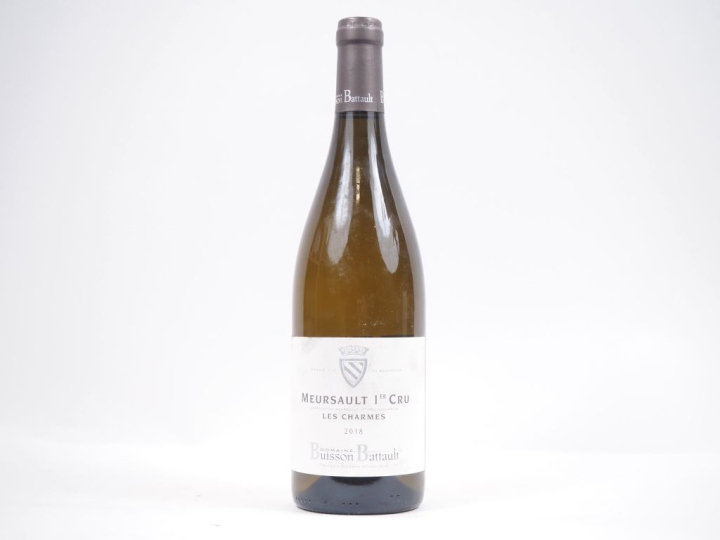 1 BOUTEILLE MEURSAULT 1er CRU "LES CHARMES" DOMAINE BUISSON BATTAULT -