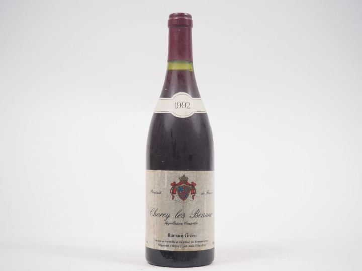 1 BOUTEILLES CHOREY LES BEAUNE ROMAIN GRÉOU - 1992 - ES/BS 