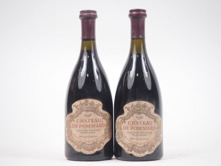 2 BOUTEILLES CHÂTEAU DE POMMARD - 1996 - ES 