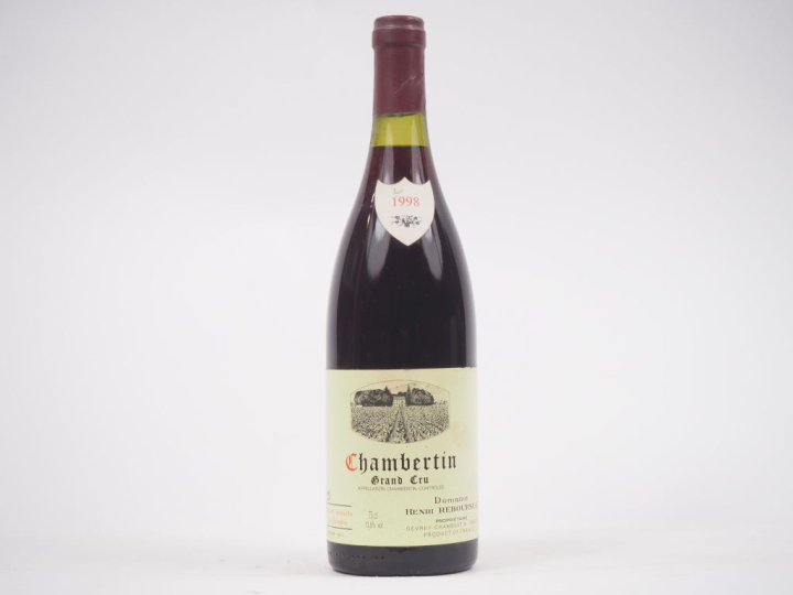 1 BOUTEILLE CHAMBERTIN GC DOMAINE HENRI REBOURSEAU - 1998 