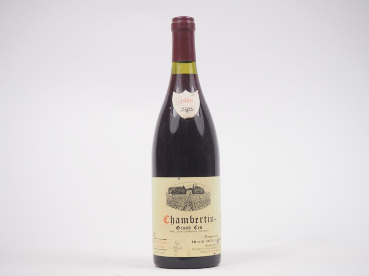 1 BOUTEILLE CHAMBERTIN GC DOMAINE HENRI REBOURSEAU - 1999 - ELA/ELS 