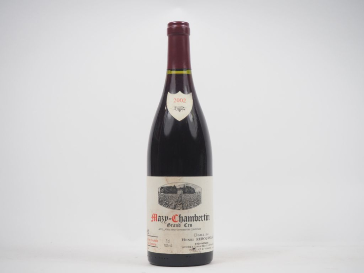1 BOUTEILLE MAZY CHAMBERTIN GC DOMAINE HENRI REBOURSEAU - 2002 - ELA 
