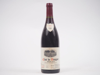 Vente aux enchères 1 BOUTEILLE CLOS DE VOUGEOT GC DOMAINE HENRI REBOURSEAU - 2002 - ELS 