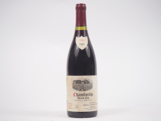 Vente aux enchères 1 BOUTEILLE CHAMBERTIN GC DOMAINE HENRI REBOURSEAU - 2002 - ELA 