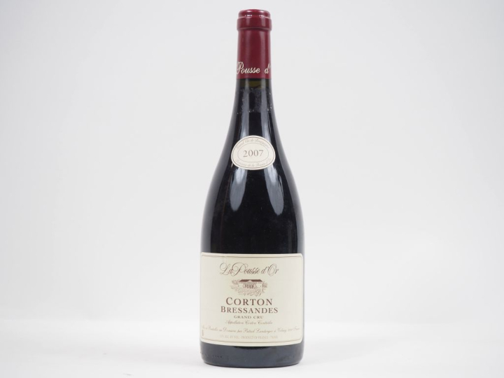 1 BOUTEILLE CORTON BRESSANDES GC LA POUSSE D'OR - 2007