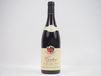 Vente aux enchères 1 BOUTEILLE CORTON GC "LES GRANDES LOLIÈRES" CAPITAIN GAGNEROT - 2011