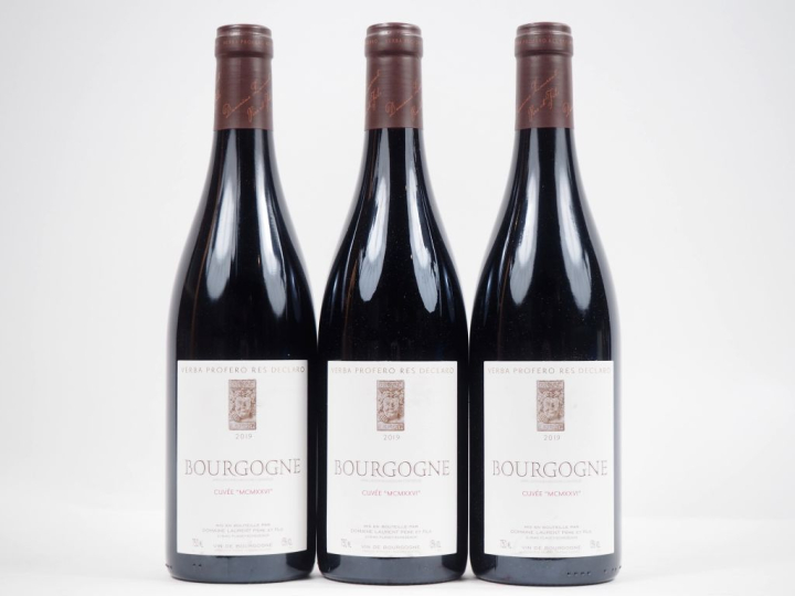 3 BOUTEILLES BOURGOGNE CUVÉE "MCMXXVI" DOMAINE LAURENT PÈRE   FILS - 2