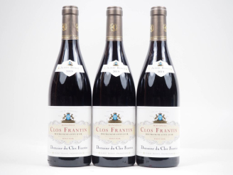 Vente aux enchères 3 BOUTEILLES BOURGOGNE "CLOS FRANTIN" ALBERT BICHOT - 2019
